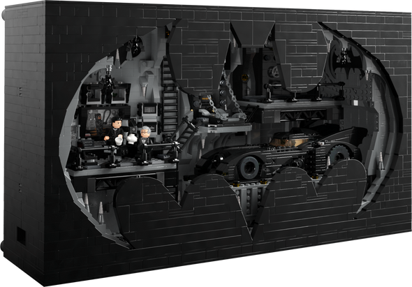 3981pcs Batcave Shadow Box