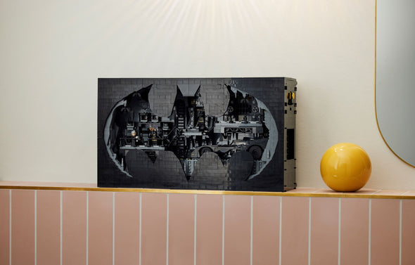 3981pcs Batcave Shadow Box