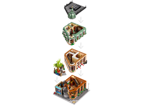 Boutique Hotel  pcs 3066 Building Bricks