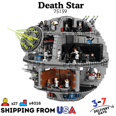 4126PCS Force Waken UCS Death Star Compatible 75159