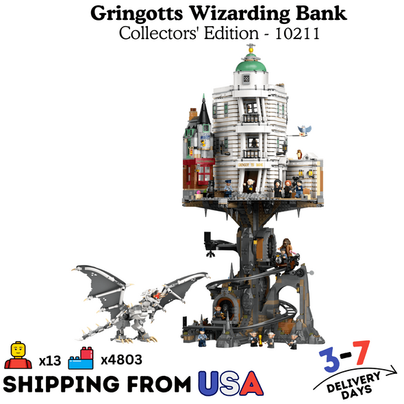 4803PCS Gringotts Wizarding Bank - Collectors' Edition 76417
