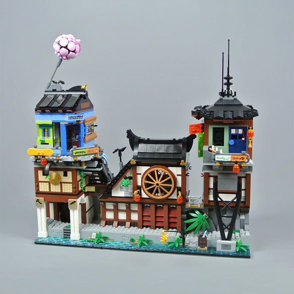 3553pcs King89066 NINJAGO City Docks US