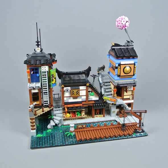 3553pcs King89066 NINJAGO City Docks US