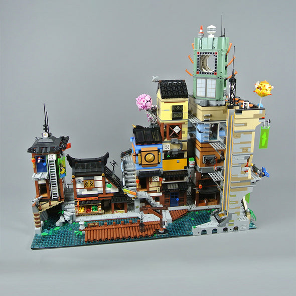 3553pcs King89066 NINJAGO City Docks US