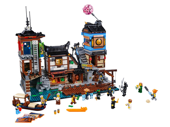 3553pcs King89066 NINJAGO City Docks US