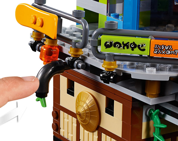 3553pcs King89066 NINJAGO City Docks US