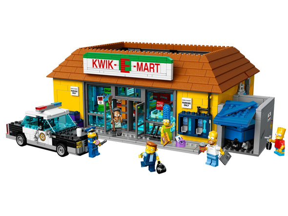 The Simpsons House(2523pcs) and The Simpsons KWIK-E-MART(2218pcs) 71016 71006