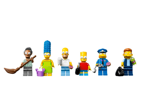 The Simpsons House(2523pcs) and The Simpsons KWIK-E-MART(2218pcs) 71016 71006