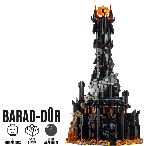 The Lord Of The Rings Pcs 5471 Black Tower Dark CN