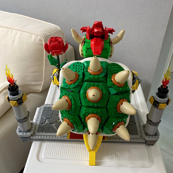 2807 PCS 87031 Super Mario The Mighty Bowser Compatible 71411 EU