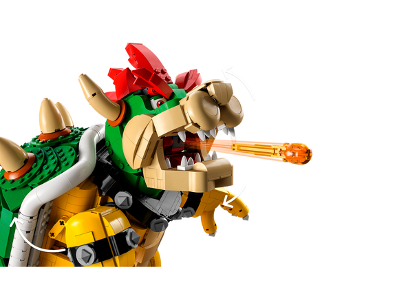 2807 PCS 87031 Super Mario The Mighty Bowser Compatible 71411 EU