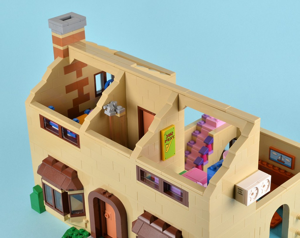 The Simpsons House(2523pcs) and The Simpsons KWIK-E-MART(2218pcs) 71016 71006