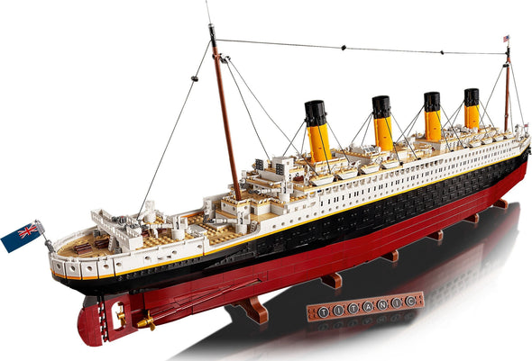 9090pcs Jie Star Titanic Compatible Blocks US