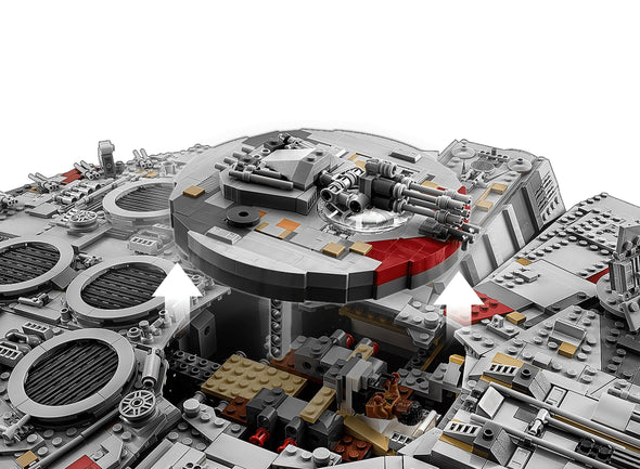 7541pcs Star Wars Millennium Falcon UCS Compatible 75192 EU
