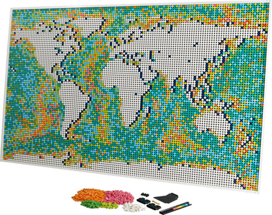 11695PCS 99007 31203 Art World Map