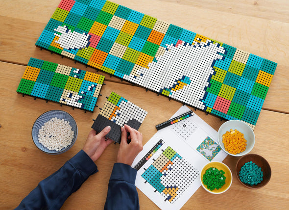 11695PCS 99007 31203 Art World Map
