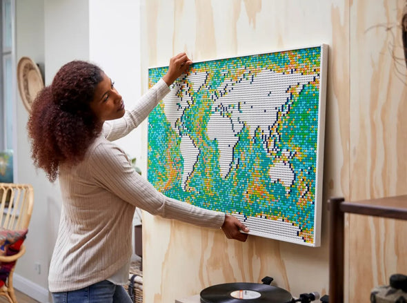 11695PCS 99007 31203 Art World Map